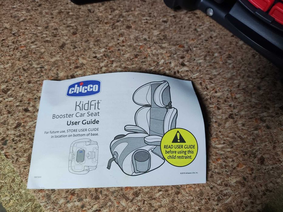 Автокресло Chicco KidFit 4-12 лет минимальный пробег