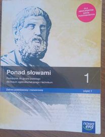 Ponad Słowami 1. Podręcznik Część 1. / Ponad słowami 1. Część 2