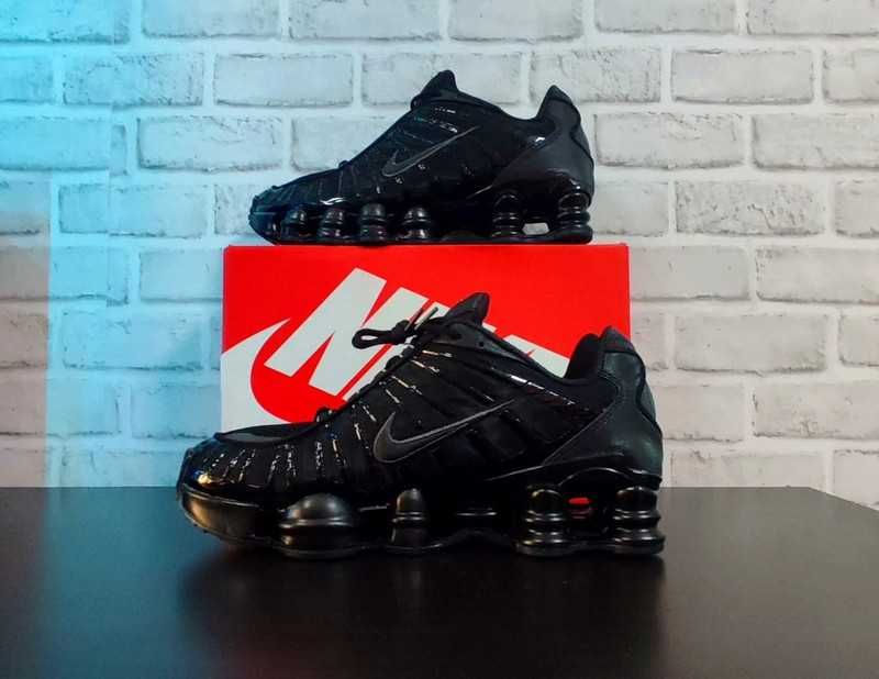 Buty meskie Mokasyny Nike_Shox_TL_black R.41
