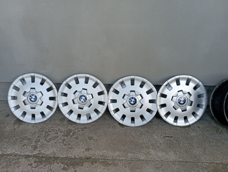 Диски алюмінієві R 15  5/120 BMW 3 e46 з ковпаками