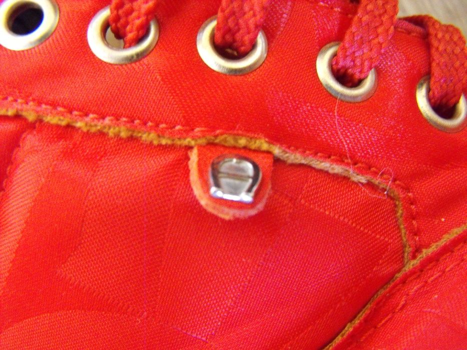 Buty AIGNER MUNICH 35/35.5 22.5cm buty czerwone wysokie stan Idealny