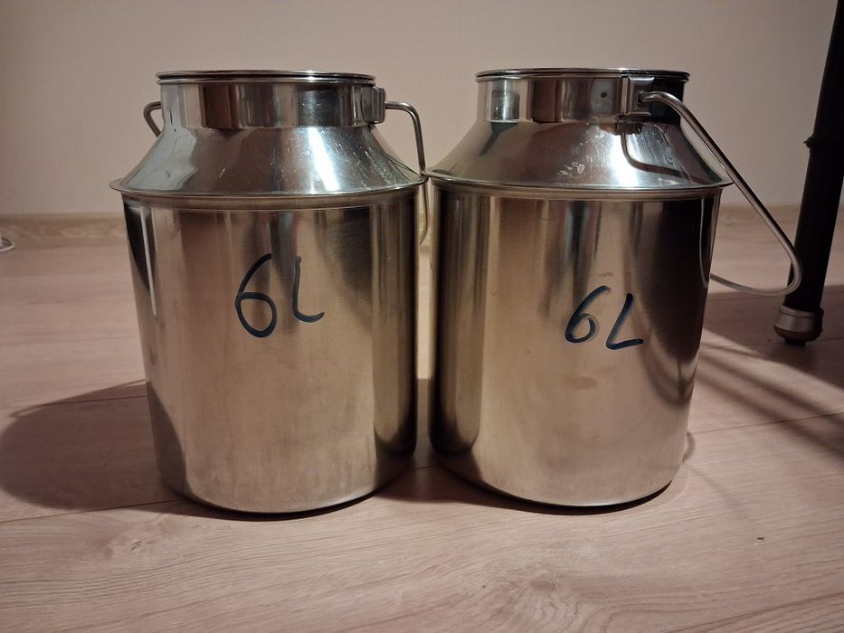 Kanka Bańka pojemnik na mleko wodę zupę 6 litrów