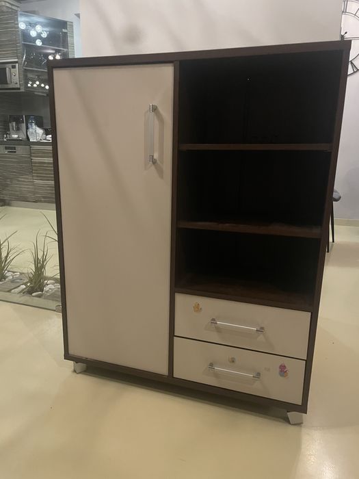 Szafka beż z brazem