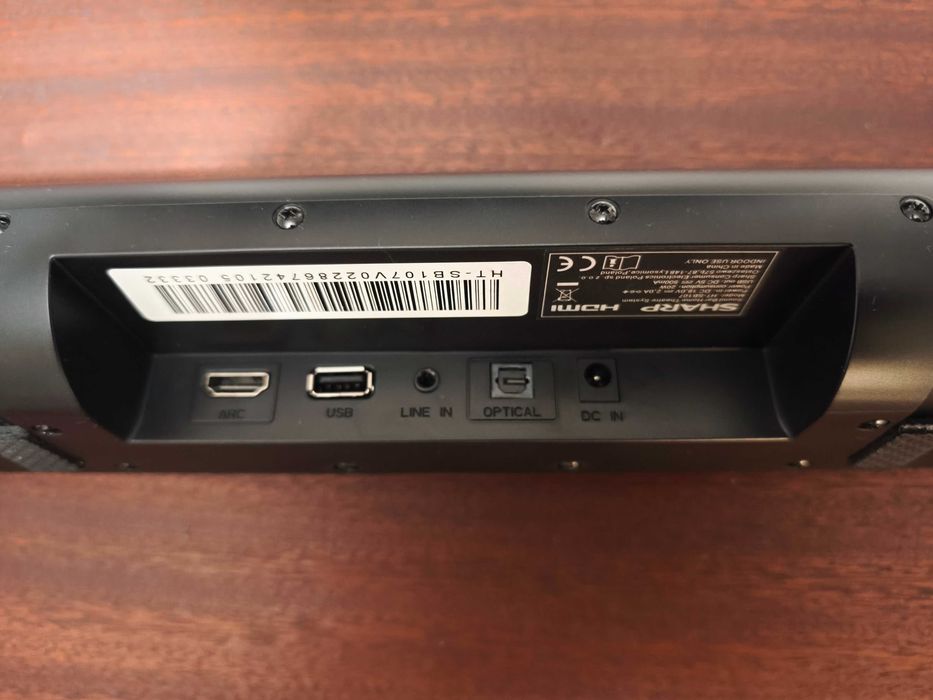 Soundbar SHARP HT-SB107