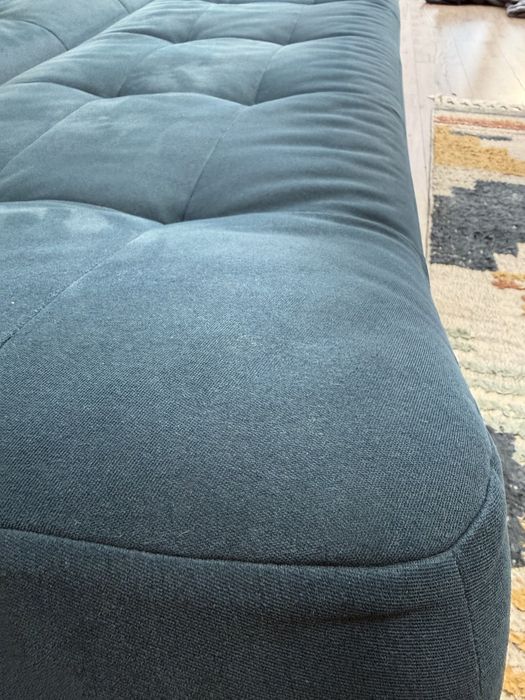 Диван прямой синий 1900x950x950 мм