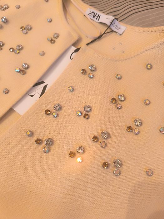 Кардіган зі стразами Zara