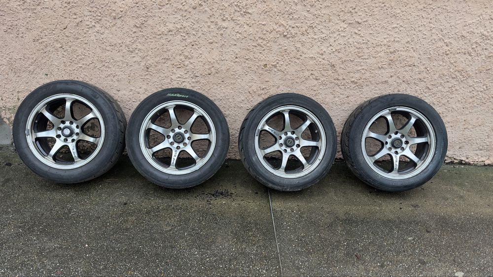 JP Wheels JDM - 15 cali - 4x100 - Honda, Toyota, Nissan