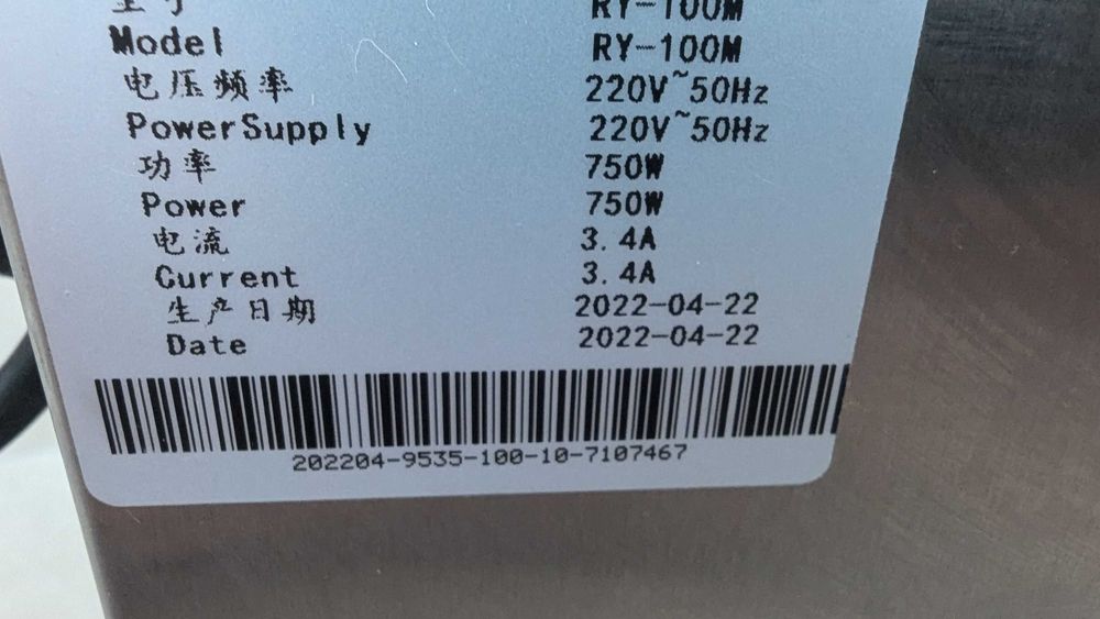 Profesjonalny osuszacz adsorpcyjny - 100 m³/h - 21 l/24 h nierdzewka