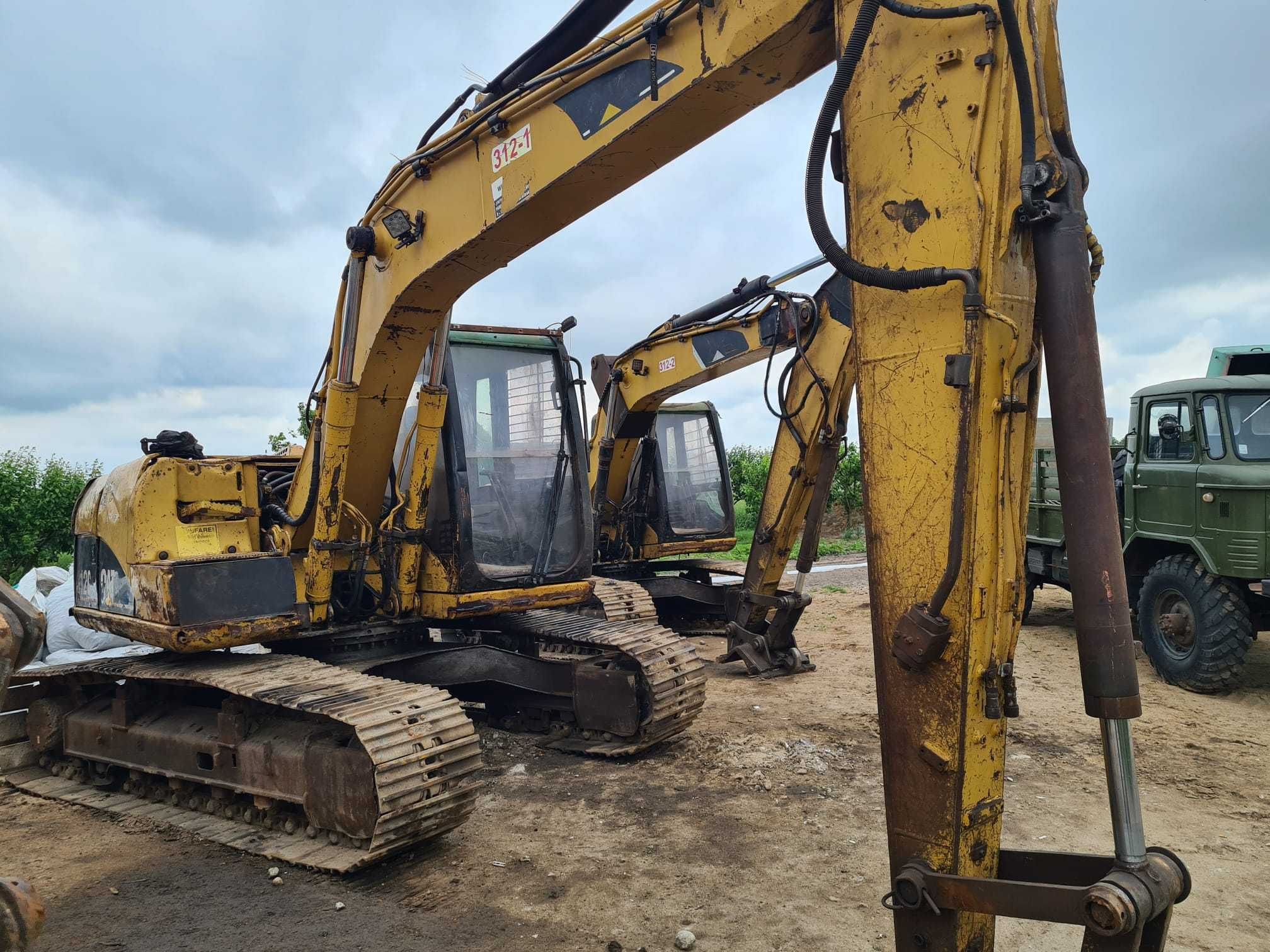 koparka CAT Caterpillar 312C