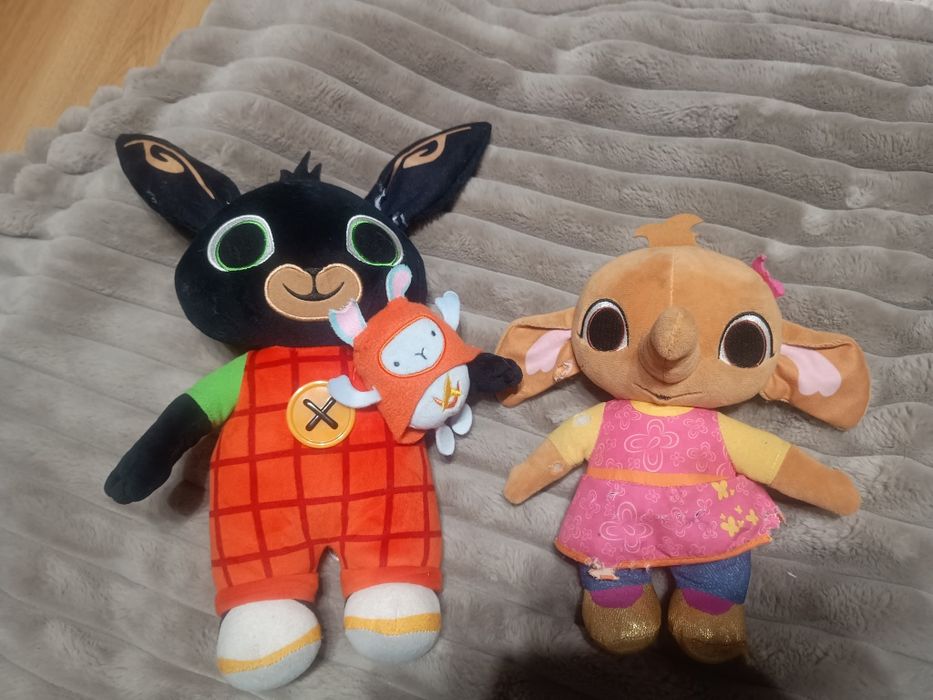 Maskotki zestaw Bing i Sula na baterie - mówią