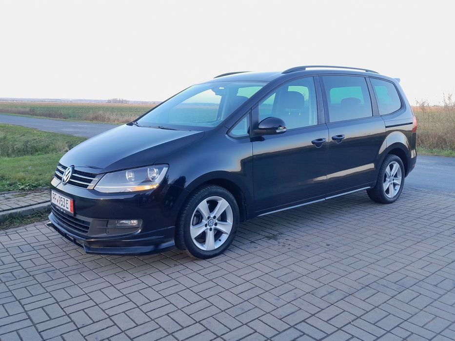 Volkswagen Sharan 2,0TDi / 7 foteli / Navi / grzane fotele / Nawiewy w suficie / Hak