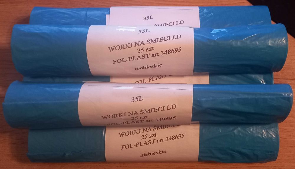 Worki na śmieci 35L
