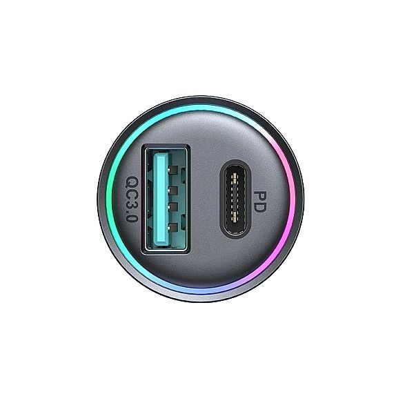 Mini ładowarka Joyroom Jr-ccn04/60w Usb-a Usb-c - czarna