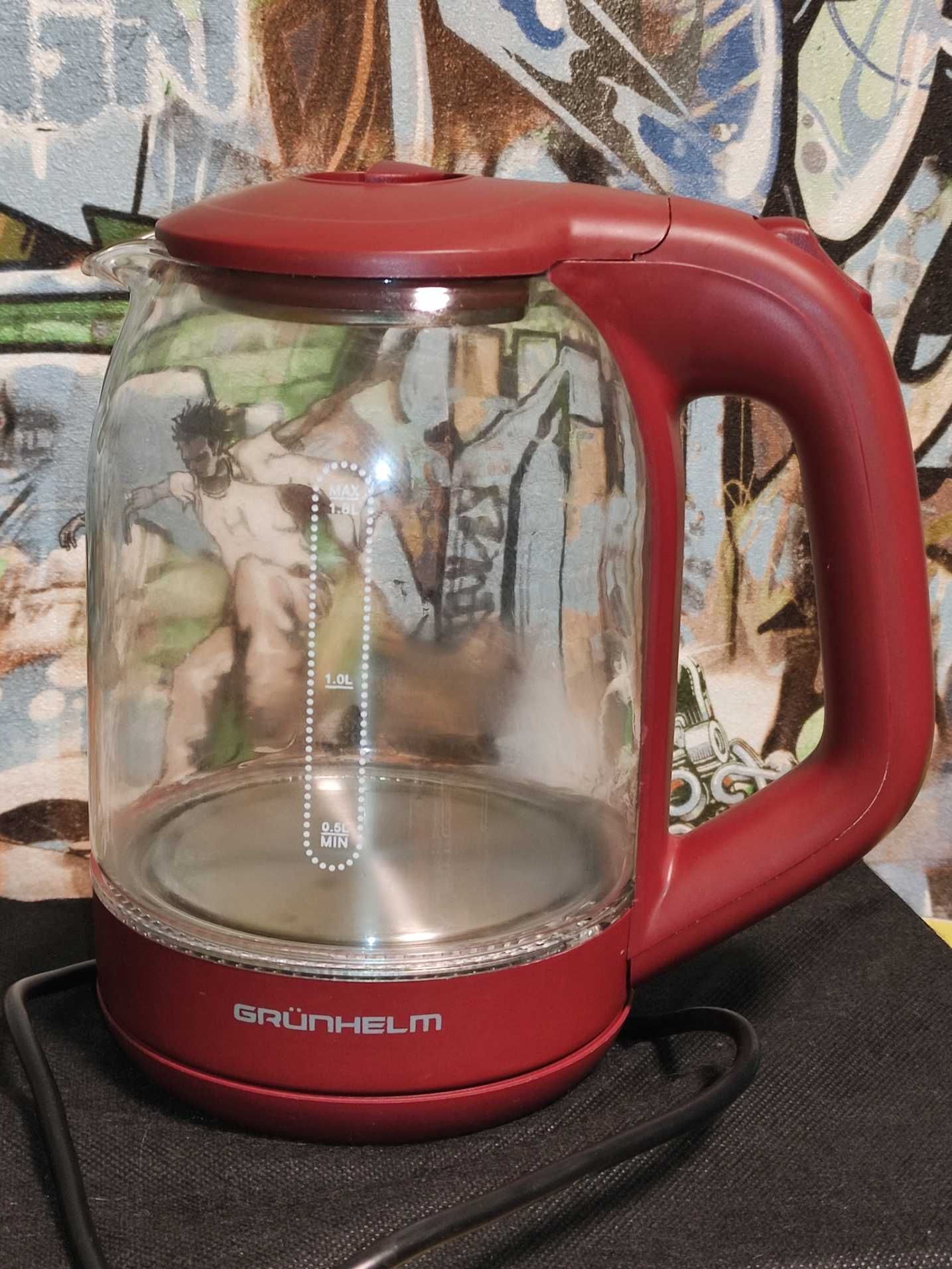Електрочайник GRUNHELM EKP-1801gr