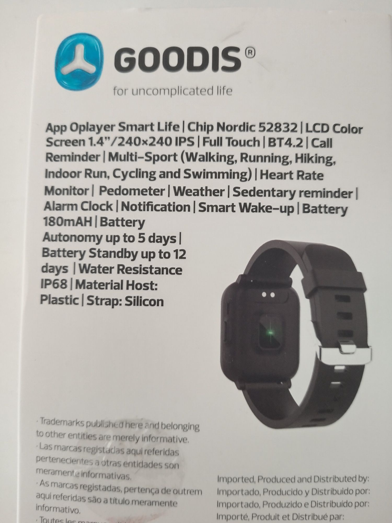 Smartwatch com medição de temperatura corporal