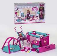 Набор Doll Stroller 81868, пупс 5 функций