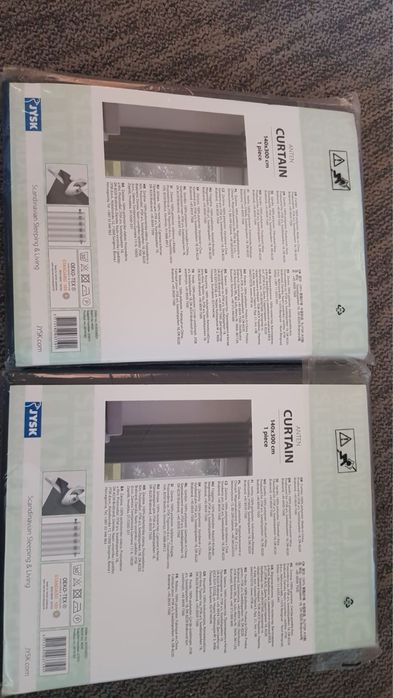 Фіранка ANTEN 1х140x300 замш сірий