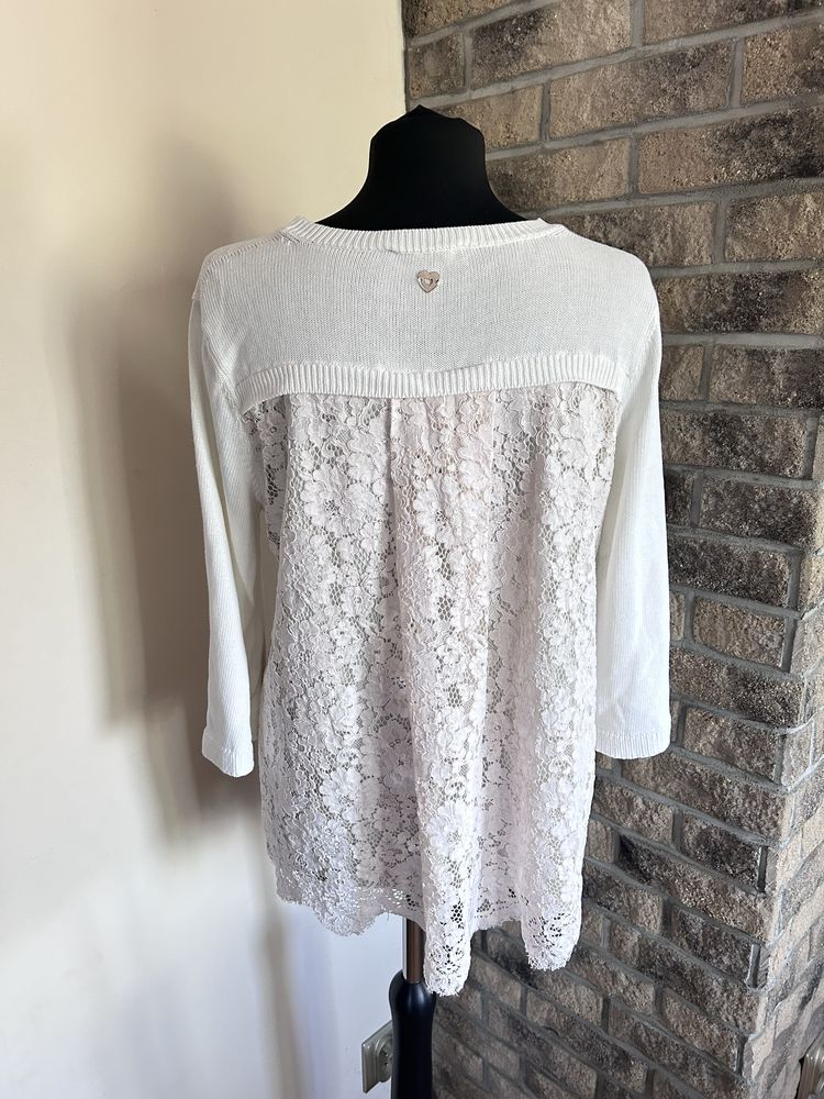 Kremowy sweter Twinset rozmiar M/38