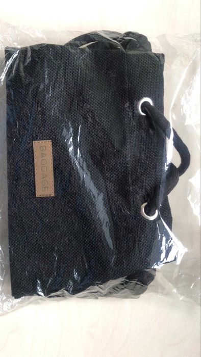 Torebka worek Baggage - czarny (ciemny szary)