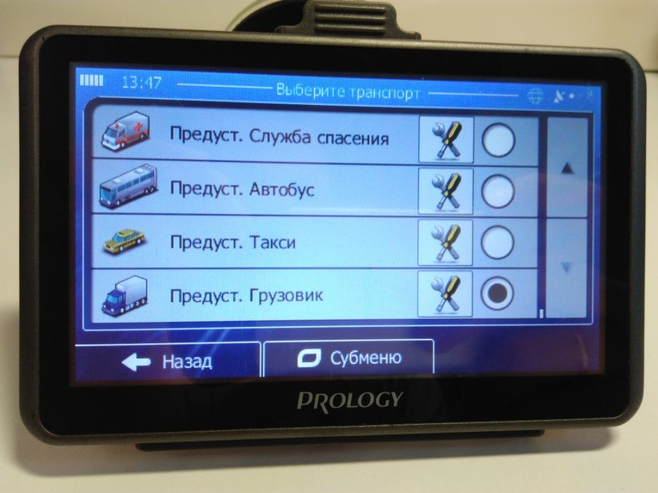 GPS навігатор Prology з повним пакетом мап України та Європи 2025г!