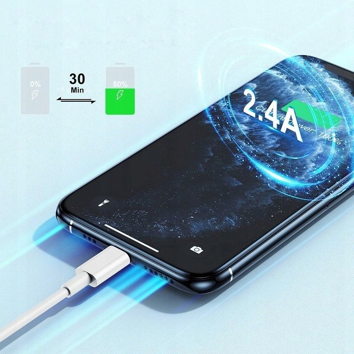 Kabel Usb-C Lightning Do Iphone 11 12 13 Pro Max