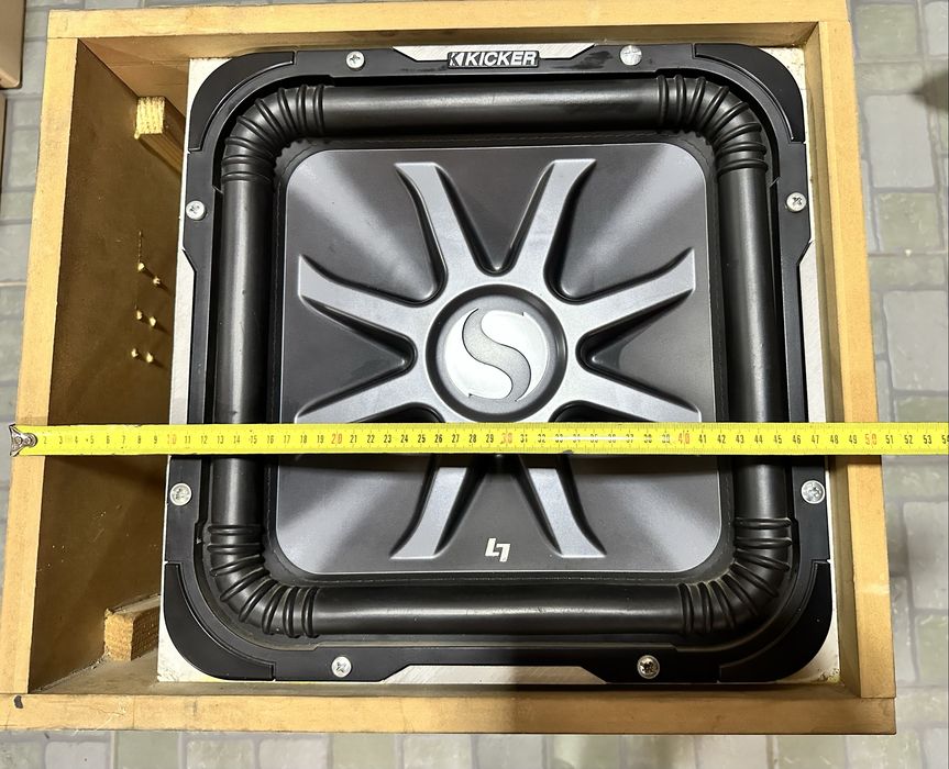 Підсилювач HELIX Precision H4 сабвуфер KICKER S15 L7 - 2000 W