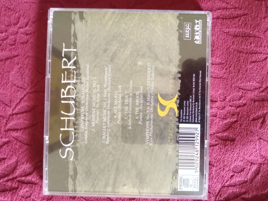 Schubert VII Symfonia CD