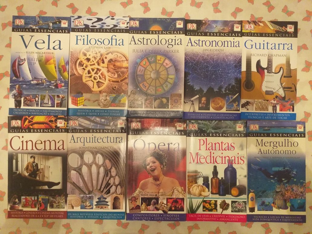 GUIAS ESSENCIAIS"ÓPERA,Filosofia,Cinema,Astrologia,Astronomia,Guitarra