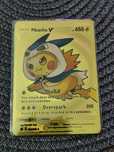 Karta Pokemon Metalowa Złota Pikachu