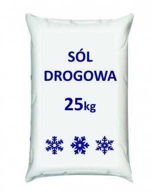 Sól drogowa kamienna DR workowana worki Transport HDS