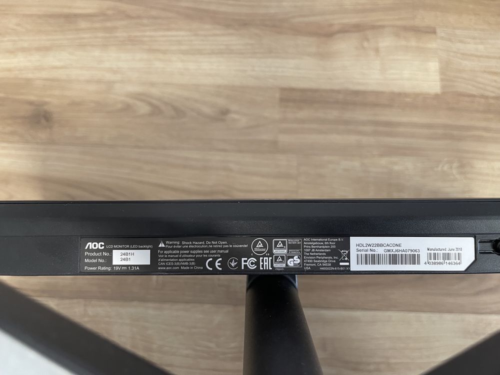 Monitor AOC 24 cale