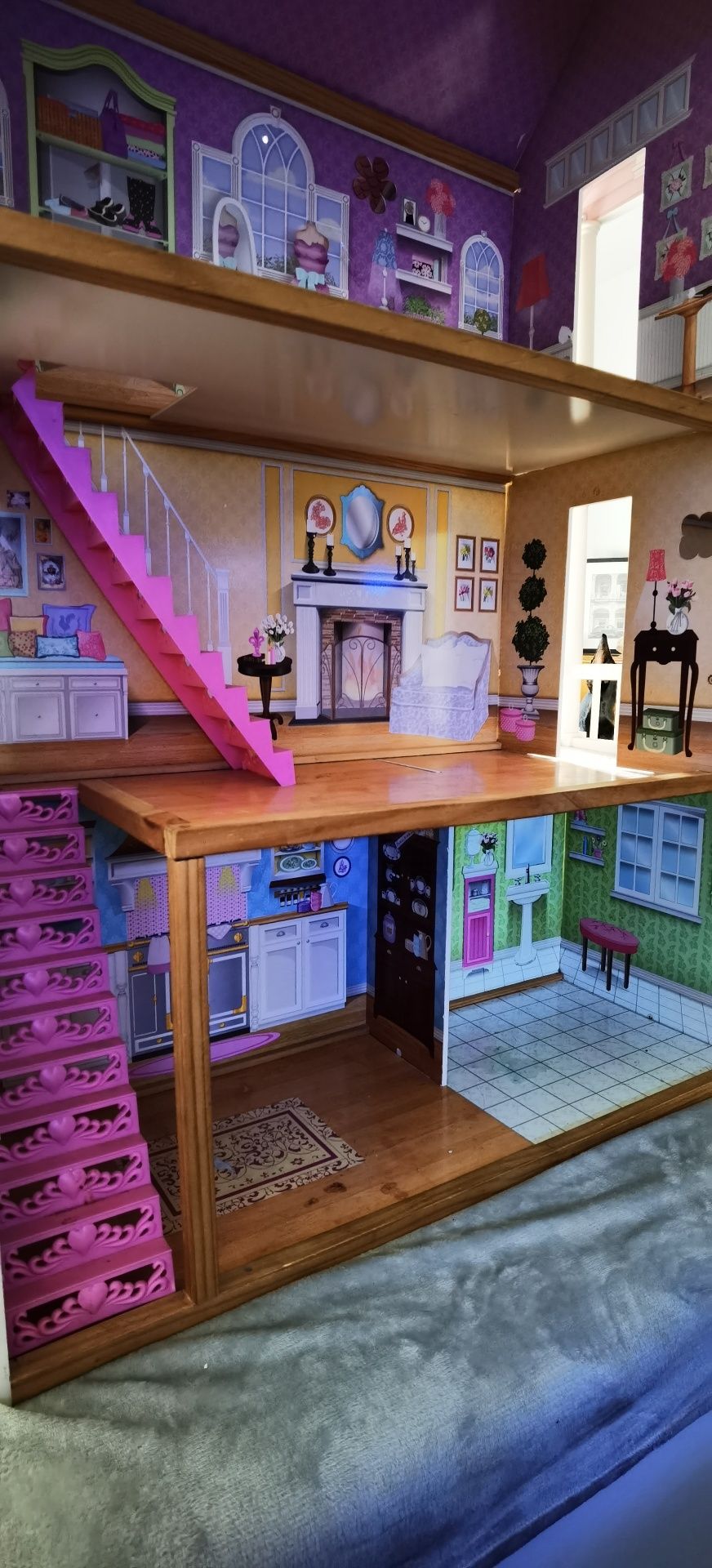Dom domek dla lalek Barbie