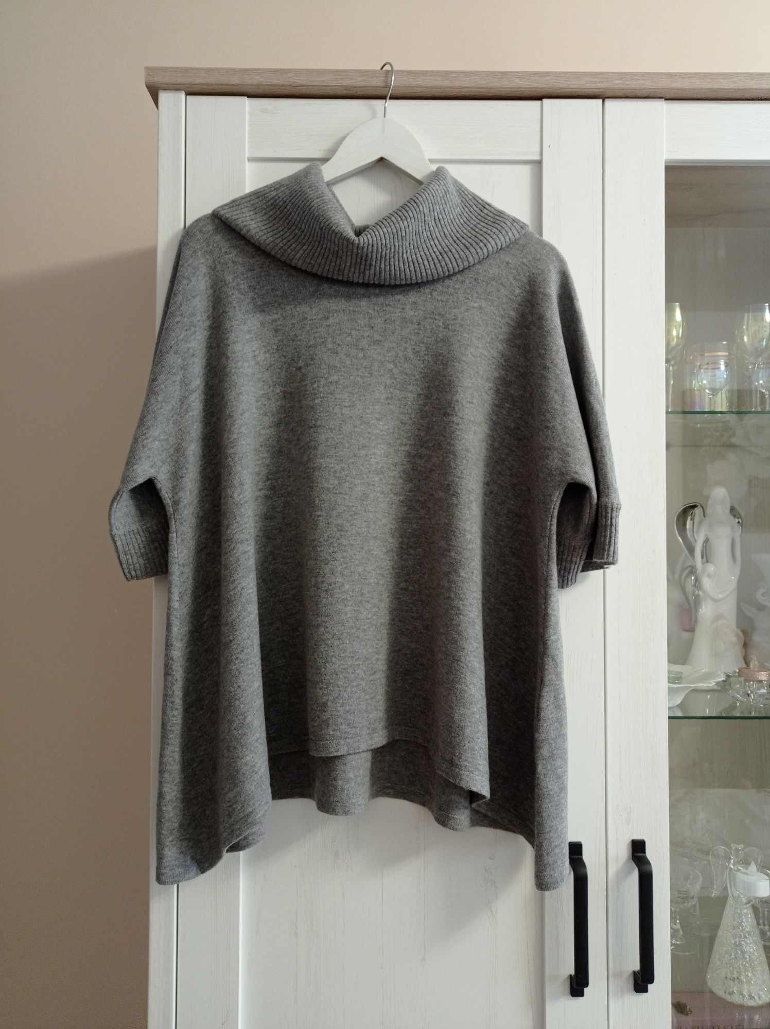 Bluzka, golf oversize damski