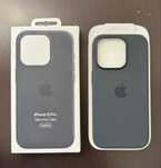 Capa Apple Preta Silicone iphone 15 Pro