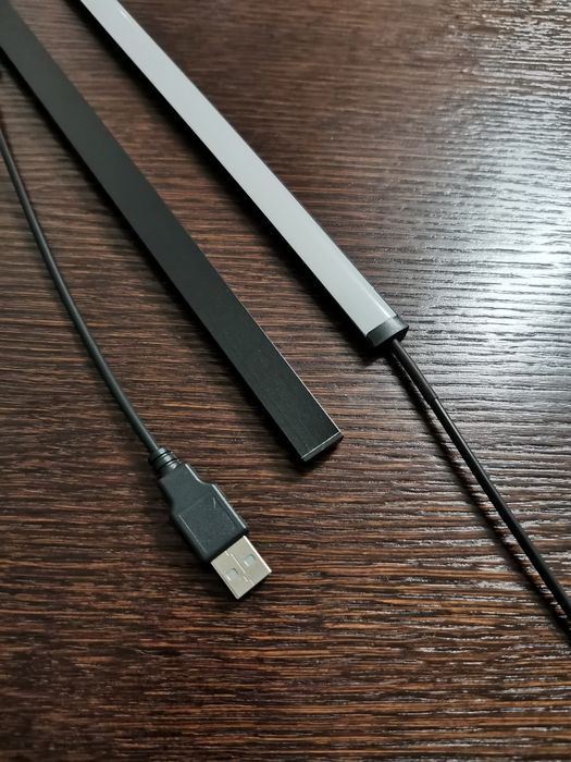 Світильник світлодіодний на usb працює від power bank, лед лампа
