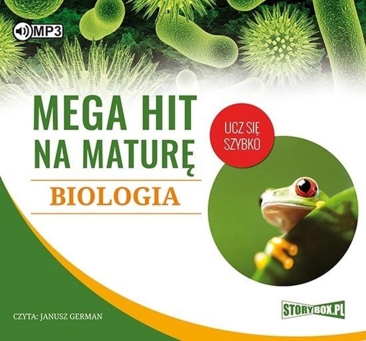 Mega hit na maturę. Biologia CD Storybox Jadwiga Wołowska, Renata
