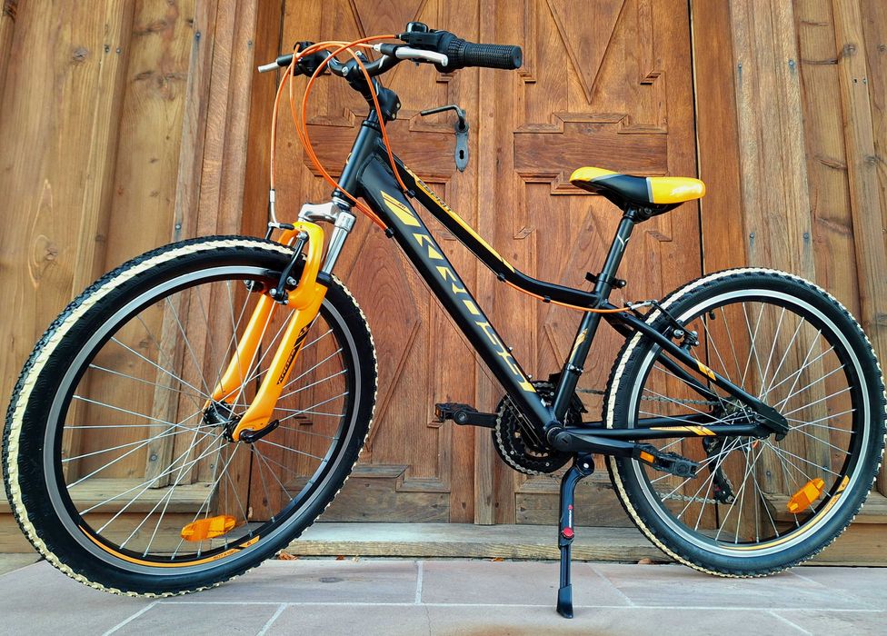 Jak NOWY PIĘKNY rower KROSS Esprit junior chłopięcy MTB koła 24 cali