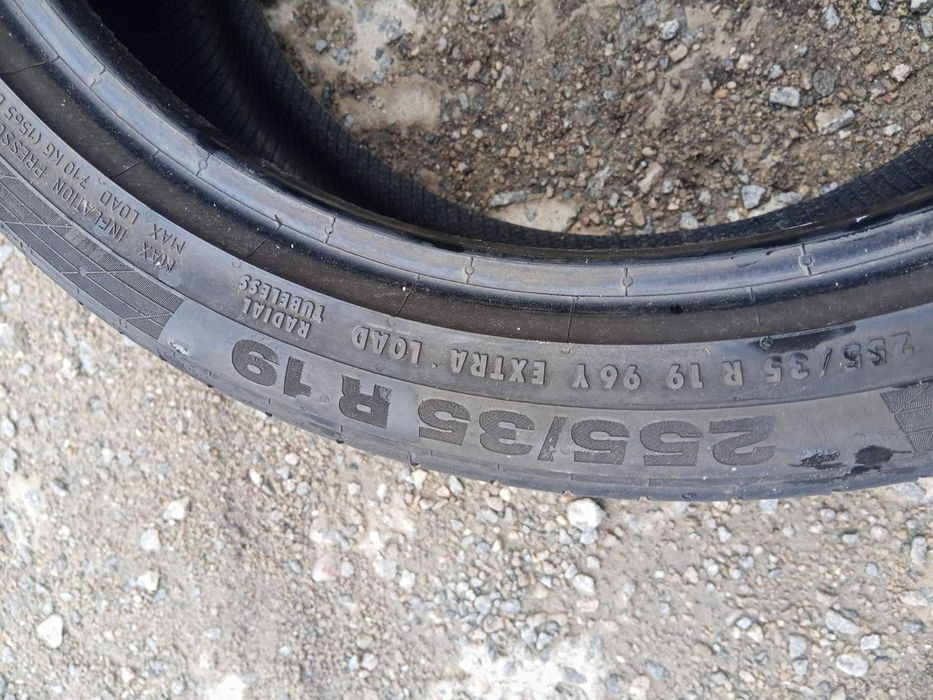 255.35.19 Continental 2шт літо шини гума склад Харків Шиномантаж з Євр