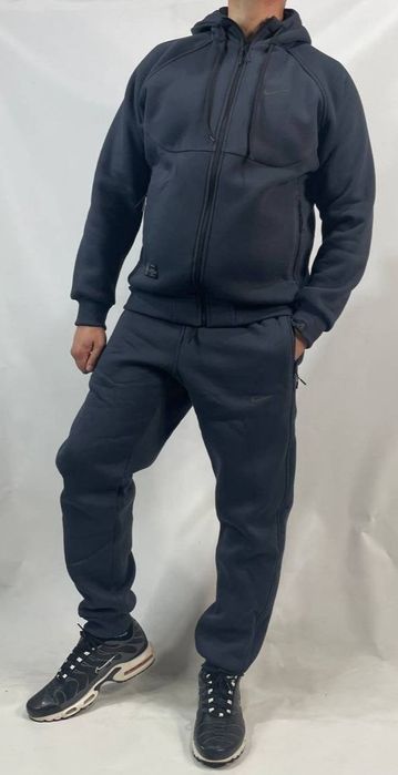 Мужской спортивный костюм Nike зимний на флисе