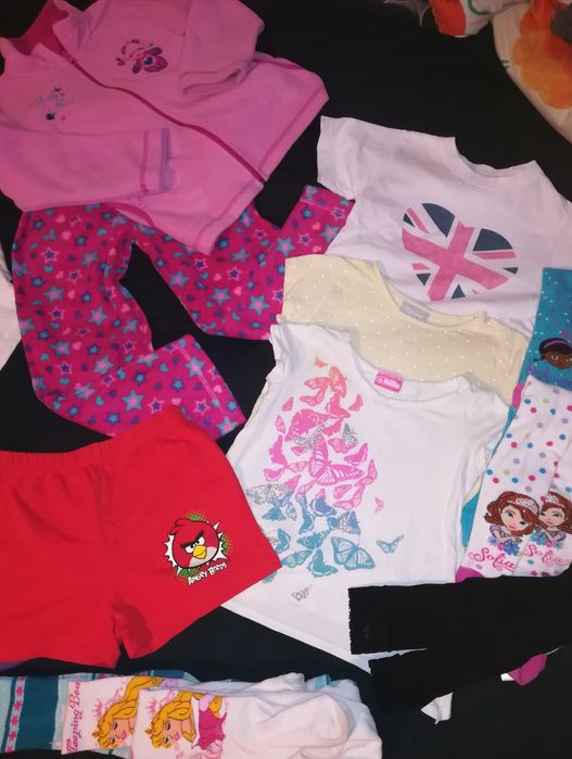 Zestaw megapaka ubrań dziewczynka 5-6lat przedszkole H&M Lupilu 116cm