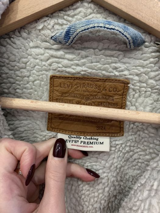Levis куртка джинсовка зимова