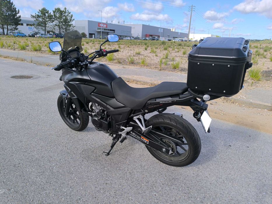 cb 500 x de 2017 preto mate