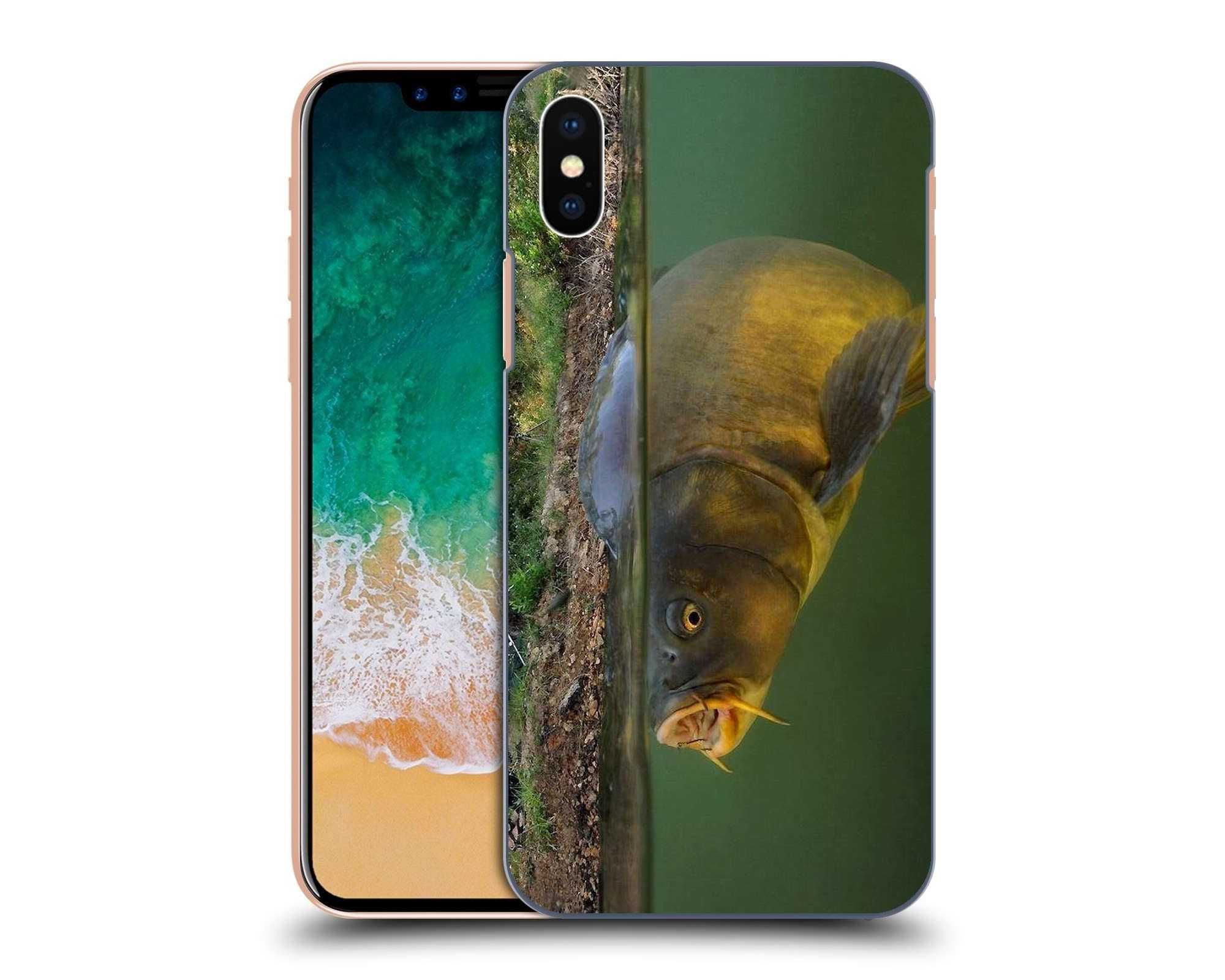 Etui karp z karpiem wędkarskie iPhone Samsung Huawei OPPO VIVO Realme