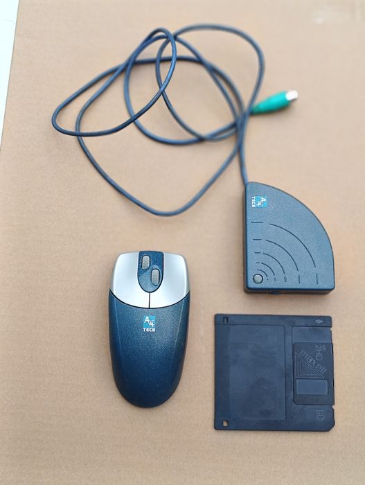 Mysz myszka kulka bezprzewodowa A4 tech