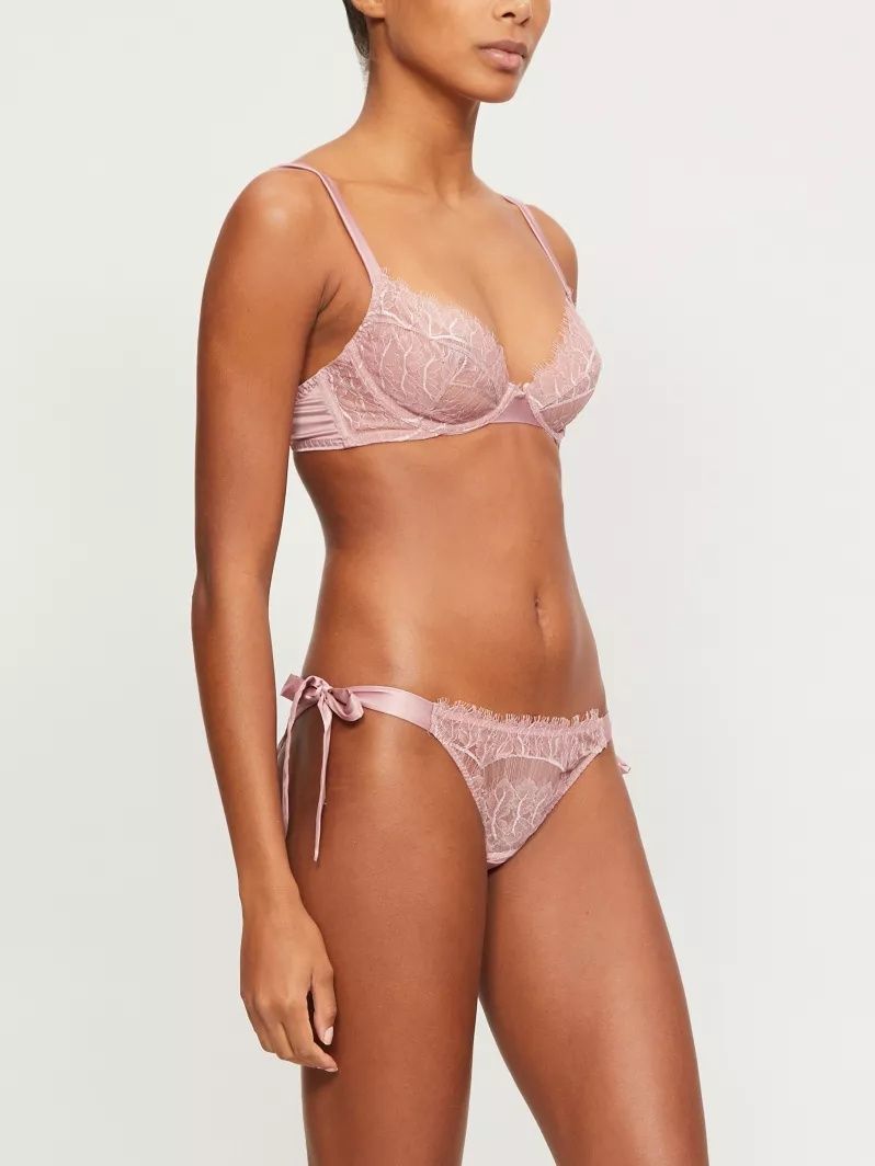 Muse by Coco de Mer Lily Balcony Bra бюстгальтер