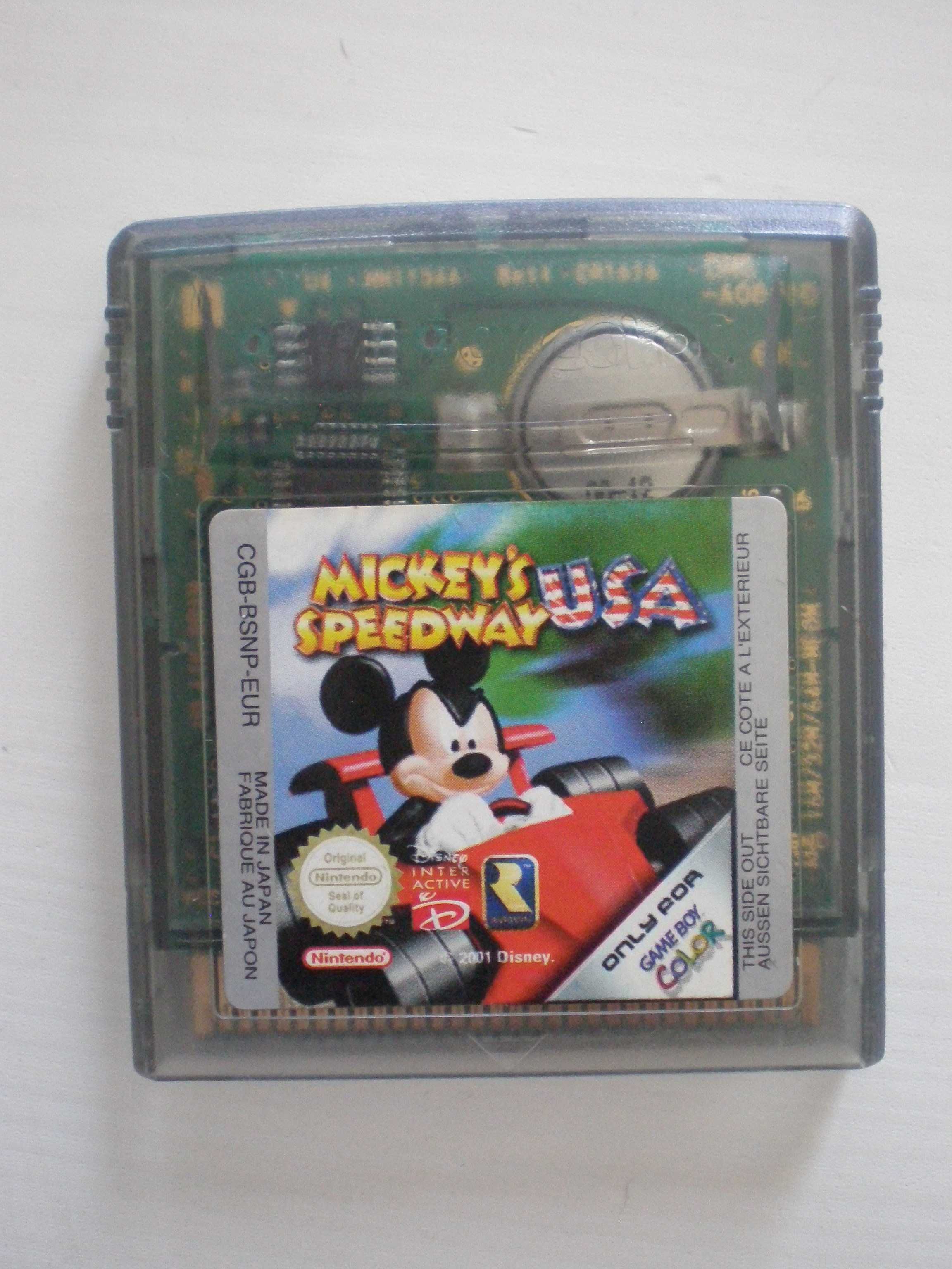 30 jogos Nintendo Gameboy Color - Donald Duck Power Rangers Bugs Bunny