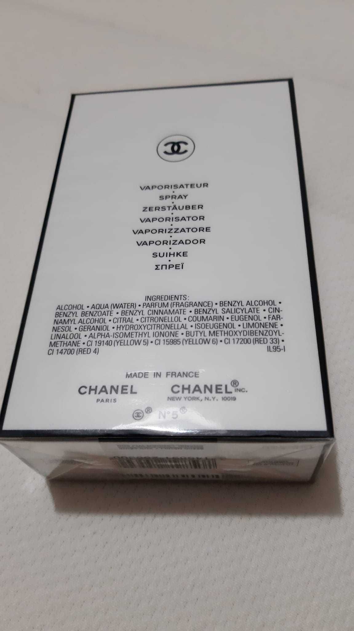 Perfume Chanel Nº 5 Eau de Parfum 100ml (Ainda embalado)