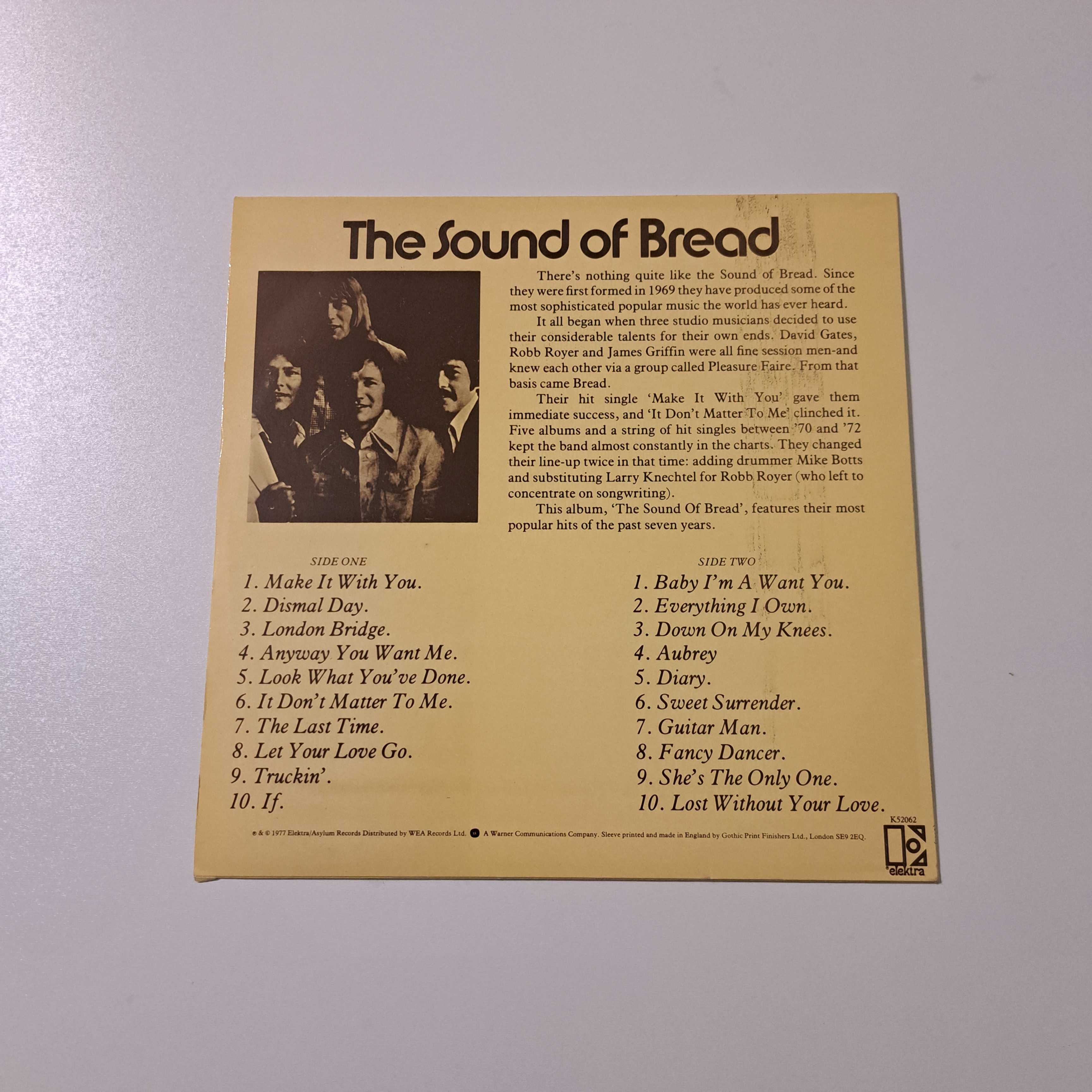 Płyta Winylowa  The Sound of Bread