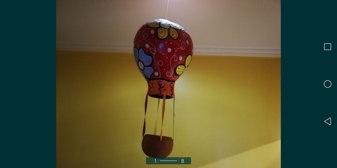 Borboleta Girafa e Balão