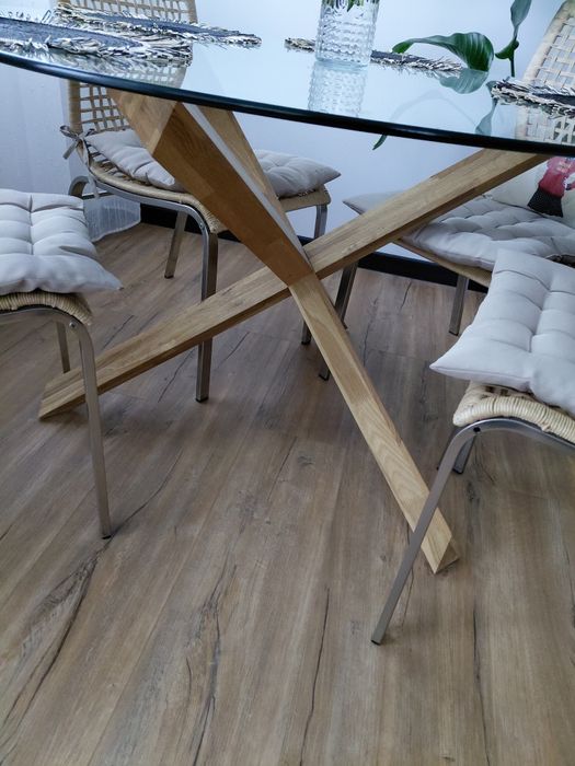 Stol szklany średnica  120cm